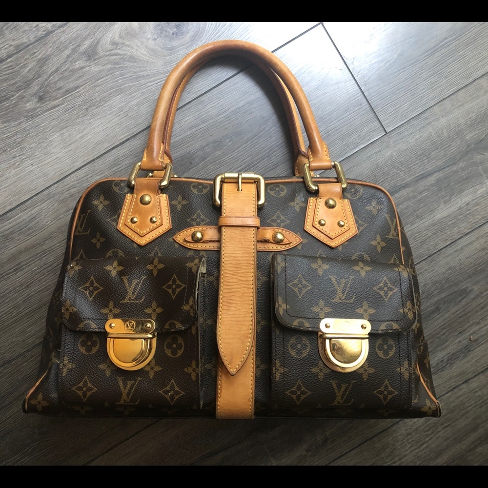 Authentic Louis Vuitton GM Manhattan Bag